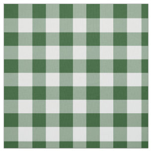 Classic Green en White Gingham Pset Stof