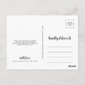 Classic Green Eucalyptus Foliage Hartelijk dank Briefkaart (Achterkant)