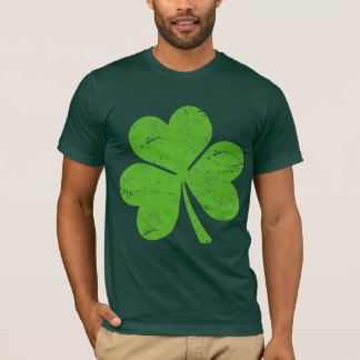 Classic Green Irish Shamrock T-shirt