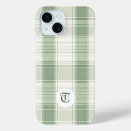 Classic Green Plaid  telefoonhoesje