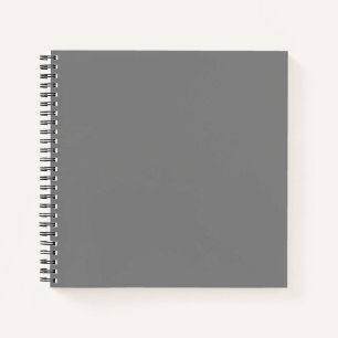 Classic Grey 8,5 inch x 8,5 inch Deluxe Spiral Not Notitieboek