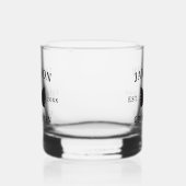 Classic Groomsman Bow Stropdas Whisky Glas (Links)