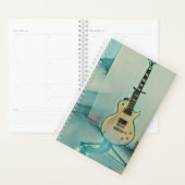 Classic guitar gift for dad planner (Display)