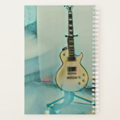 Classic guitar gift for dad planner (Achterkant)