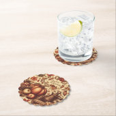 /Classic Happy Thanksgiving Kartonnen Onderzetters (Insitu)