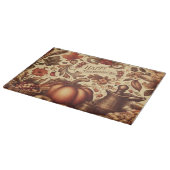 /Classic Happy Thanksgiving Snijplank (Hoek)