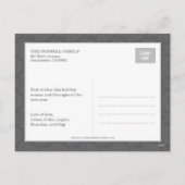  Classic Holiday Photo Card Briefkaart (Achterkant)