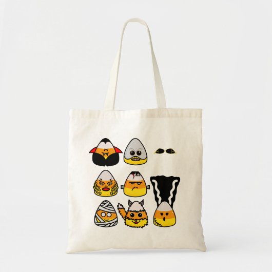 Classic Hollywood Monsters Sac fourre-tout de Corn (Devant)