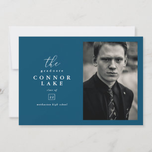 Classic Horizontal Graduation Faire-part photo