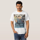 Classic Horror Comic T-shirt (Voorkant volledig)