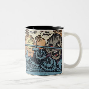 Classic Horror Comic Tweekleurige Koffiemok