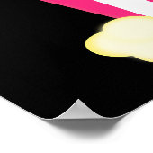 Classic Hot Buttered Popcorn Poster (Hoek)