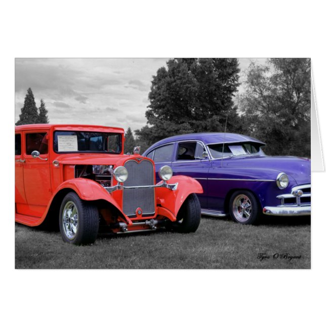 Classic Hotrod Cars (Voorkant Horizontaal)