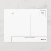 Classic Illustration Briefkaart (Achterkant)