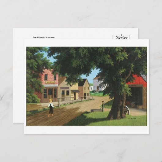 Classic Illustration Briefkaart (Voorkant / Achterkant)