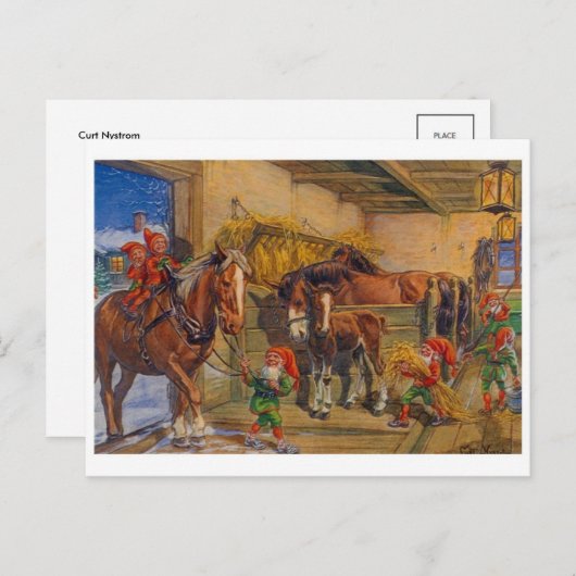 Classic Illustration Briefkaart (Voorkant / Achterkant)