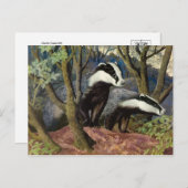 Classic Illustration Briefkaart (Voorkant / Achterkant)