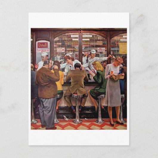 Classic Illustration Briefkaart (Voorkant)