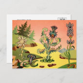 Classic Illustration Briefkaart (Voorkant / Achterkant)