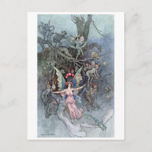 Classic Illustration Briefkaart (Voorkant)