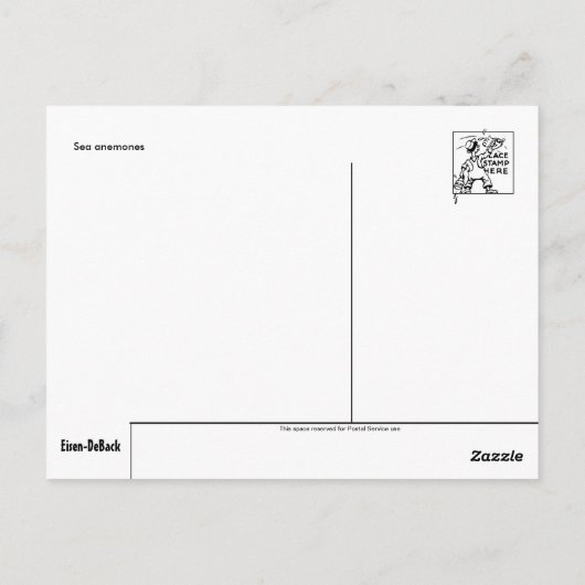 Classic Illustration Briefkaart (Achterkant)