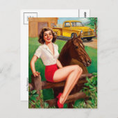 Classic Illustration Briefkaart (Voorkant / Achterkant)