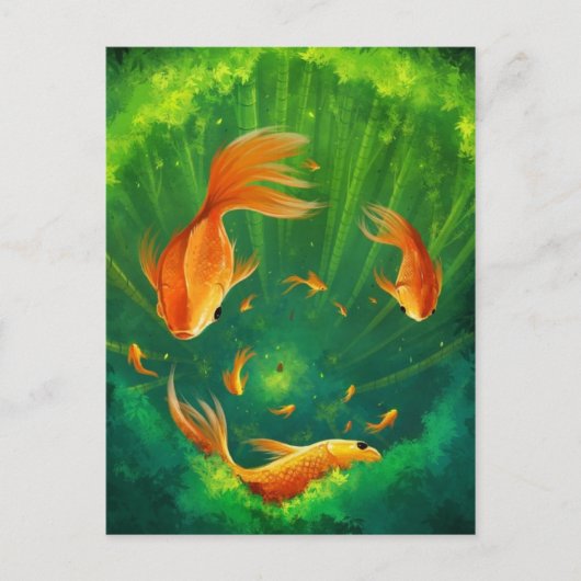 Classic Illustration Briefkaart (Voorkant)