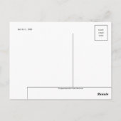 Classic Illustration Briefkaart (Achterkant)