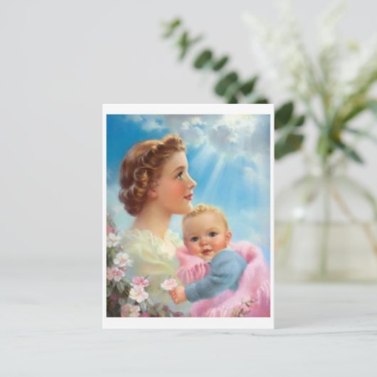 Classic Illustration Briefkaart (Staand voorkant)