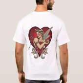 Classic Ink Love: Tijdloze Tattoos T - shirts" T-shirt (Achterkant)