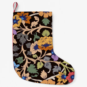 Classic Islamitisch: Bloemen naadloos Ornament Kleine Kerstsok