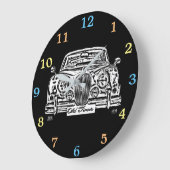 Classic Jaguar MK 2 Grote Klok (Hoek)