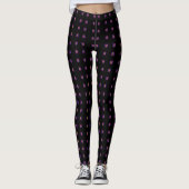 Classic Jet Black Officiële speciale Occasies Leggings (Voorkant)