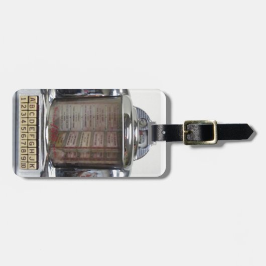 **CLASSIC JUKEBOX** BAGAGELABEL (Voorkant horizontaal)