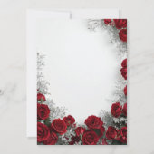 Classic Kentucky Derby Party Invitation Red Roses  (Dos)