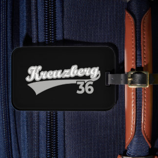 Classic Kreuzberg 36 Berlin Kiez Logo Oldschool Bagagelabel