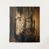 Classic Lamassu Wandkleed (Voorkant)