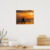 Classic Lao Tzu Journey Quote Poster (Keuken)