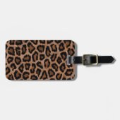 Classic Leopard Pattern Animal Print Bagagelabel (Voorkant horizontaal)