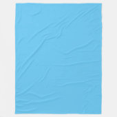 CLASSIC LIGHT BLUE FLEECE DEKEN (Voorkant)