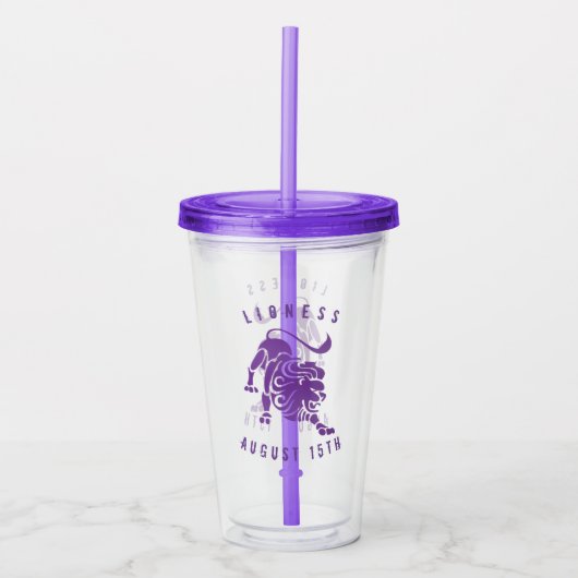 Classic Lioness Drink Cup Acryl Drinkbeker (Voorkant)
