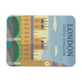Classic Londres Travel Art Magnet (Horizontal)