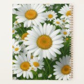 Classic marguerite motif blanc champs fleuris verd (Dos)