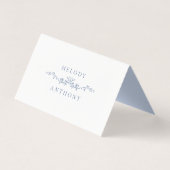 Classic Mariage Floral Bleu (Back)