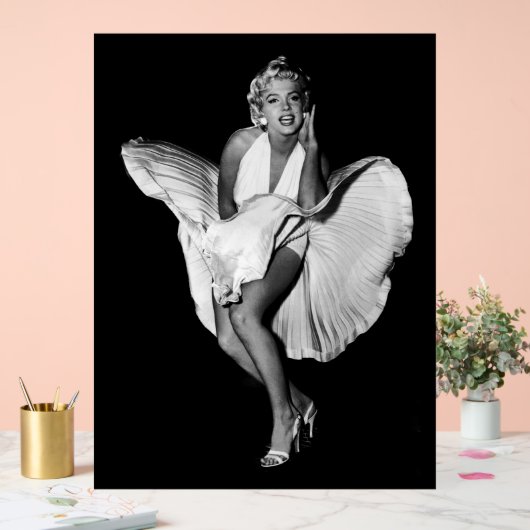 Classic Marilyn Monroe Acryl Bord (Huwelijk)