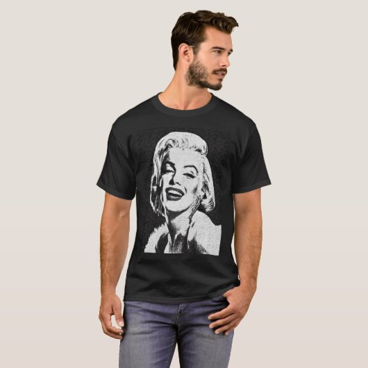 Classic Marilyn Monroe T-shirt (Voorkant volledig)