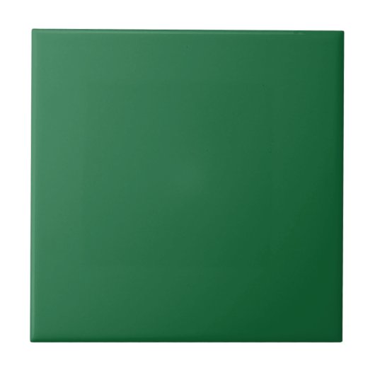 Classic Medium Emerald Green - Keramische Tegel Tegeltje (Voorkant)