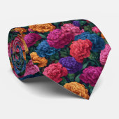 Classic Men Gifts Carnation Flower Stropdas (Opgerold)