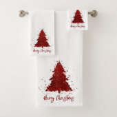 Classic Merry Christmas | Rich Festive Crimson Red (En situation)