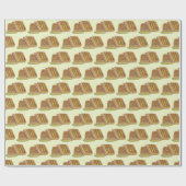 Classic Miami Cuban Sandwich Ham Pork Swiss Cheese Cadeaupapier (Vlak)